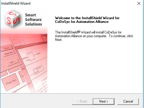 установка CoDeSys